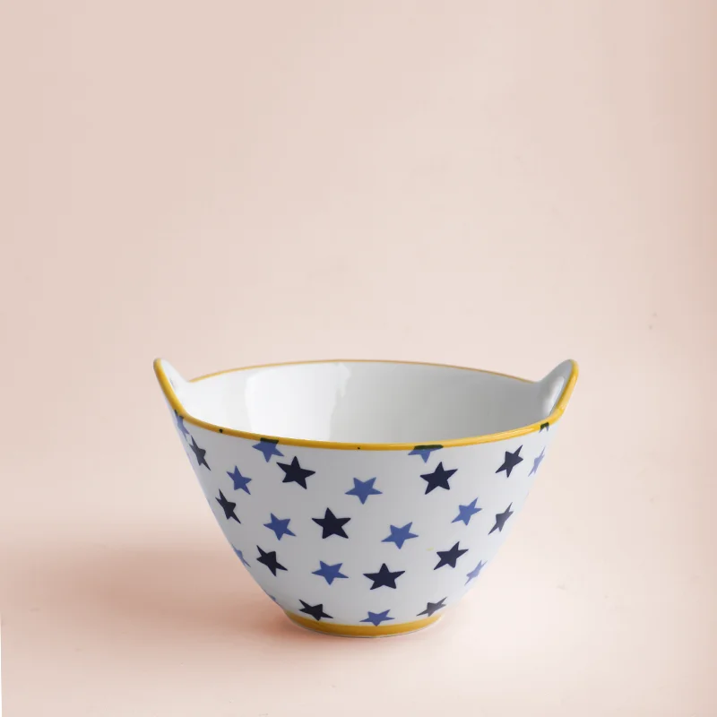 7 Inch Chopstick Bowl Korean Ceramic Noodle Bowl Nordic Salad Binaural Soup Bowl
7 Inch Chopstick Bowl Korean Ceramic Noodle Bowl Nordic Salad Binaural Soup Bowl