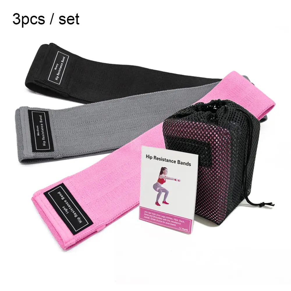 Elastic Rope Stretch Arm Apparatus Yoga Pull Rope Hip Resistance Bands Squat 3pcs/Set Polyester Cotton Non Slip
Elastic Rope Stretch Arm Apparatus Yoga Pull Rope Hip Resistance Bands Squat 3pcs/Set Polyester Cotton Non Slip