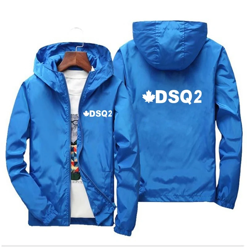 Spring/Summer 2021 Short Jacket Men's DSQ2 Print Casual Athletic Wear Zippered Thin Windbreaker Fitness Jacket Men's Jacket
Spring/Summer 2021 Short Jacket Men's DSQ2 Print Casual Athletic Wear Zippered Thin Windbreaker Fitness Jacket Men's Jacket