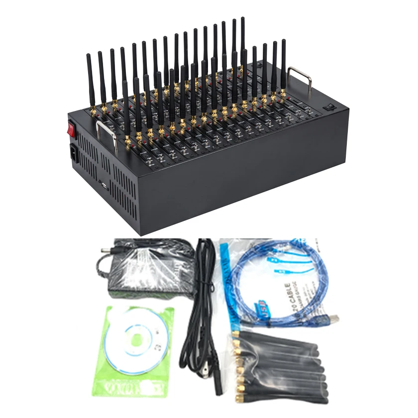Стандартный модем 4G 32 порта оптовый SMS-модем Simbox Voip шлюз USSD | Компьютеры и офис
