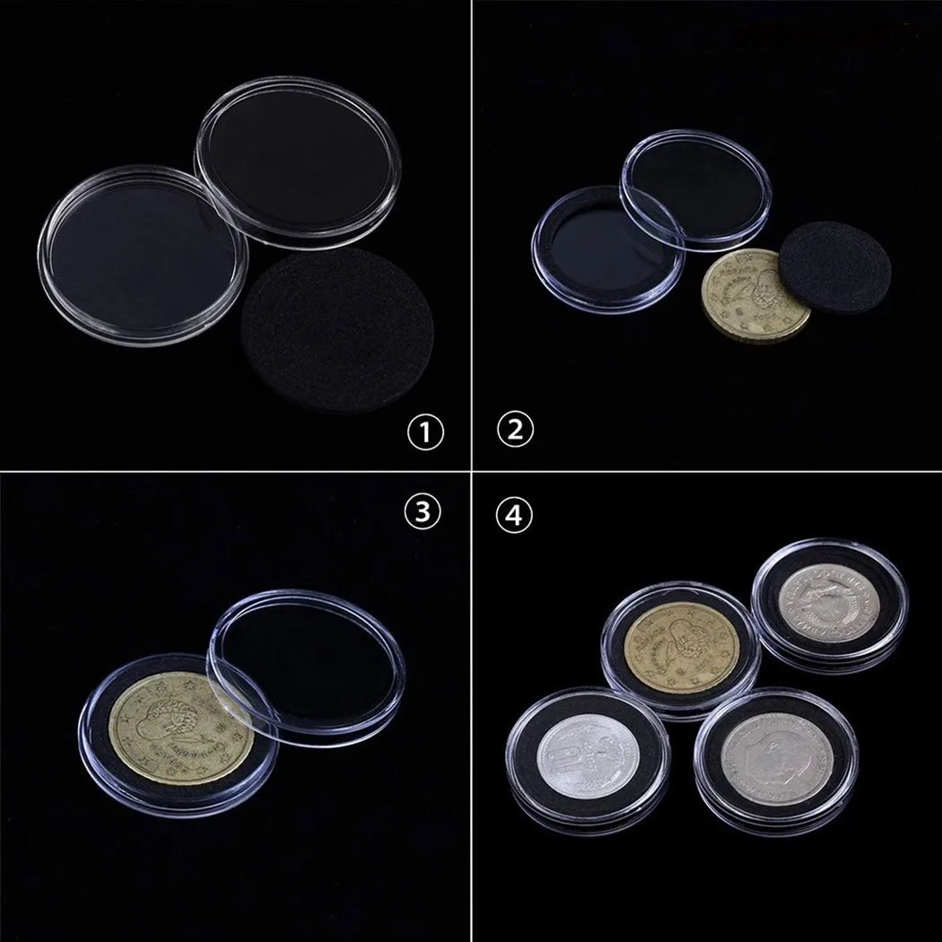 100Pc17/20/25/27/30mm Gasket Pads Coin Capsule Protect Case Holder Storage Box Commemorative Coin Collection Storage Supplies
100Pc17/20/25/27/30mm Gasket Pads Coin Capsule Protect Case Holder Storage Box Commemorative Coin Collection Storage Supplies