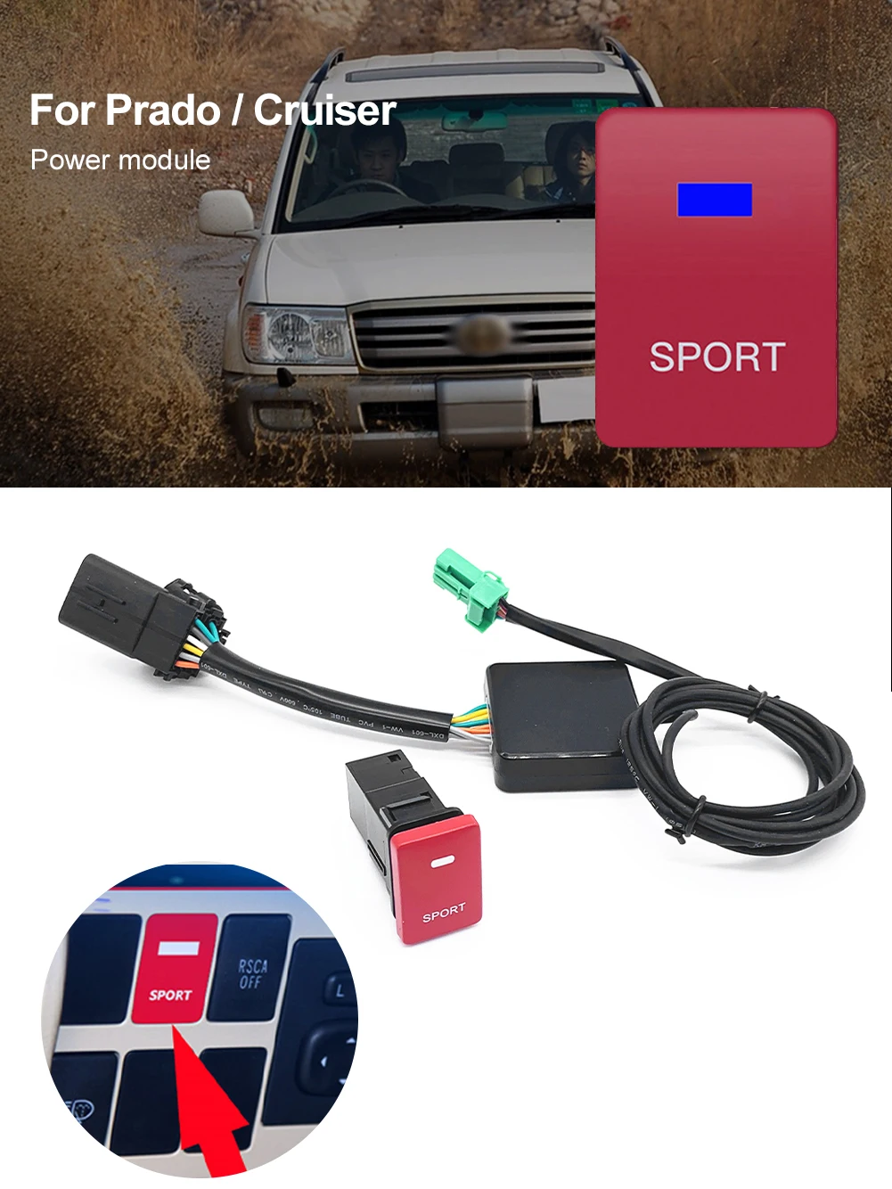 Power Module Accelerator Auto Optimized Improve Throttle for Prado 2010+ Land Cruiser 2008+ Auto Replacement Parts Dropshipping
Power Module Accelerator Auto Optimized Improve Throttle for Prado 2010+ Land Cruiser 2008+ Auto Replacement Parts Dropshipping