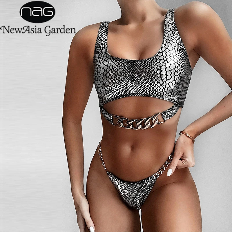 NewAsia Push Up Snake Bikini 2020 Neon Swimwear Women Chain Swimsuit Two Piece Bathing Suit Biquini Summer Hollow Bodysuit Beach
NewAsia Push Up Snake Bikini 2020 Neon Swimwear Women Chain Swimsuit Two Piece Bathing Suit Biquini Summer Hollow Bodysuit Beach