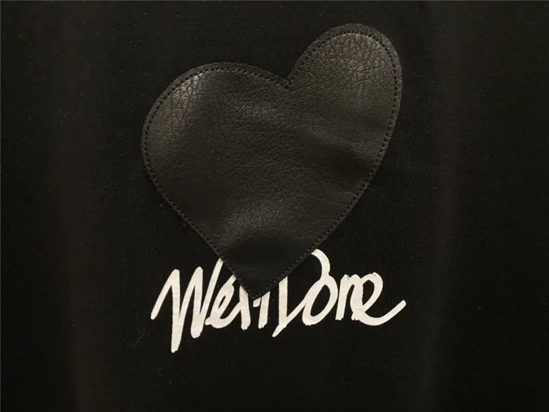 Short sleeve We11done T shirt Men Women 1:1 Best Quality Black White T-shirt WELLDONE Love logo Tops Tee
Short sleeve We11done T shirt Men Women 1:1 Best Quality Black White T-shirt WELLDONE Love logo Tops Tee