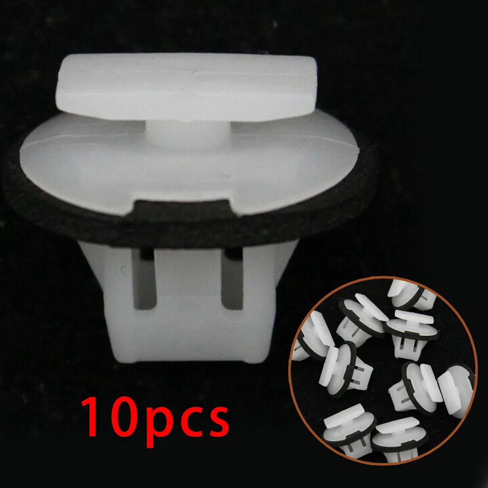 10 Pcs Flare Molding Clip 76882JG10A Accessories For Nissan Exterior-Wheel Fender High Quality Parts Useful White Nylon
10 Pcs Flare Molding Clip 76882JG10A Accessories For Nissan Exterior-Wheel Fender High Quality Parts Useful White Nylon