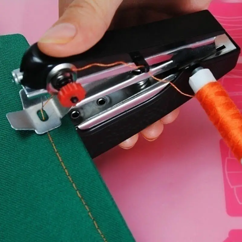 1Pc Mini Sewing Machines Needlework Cordless Hand-Held Clothes Useful Portable Manual Sewing Machines Handwork Tools Accessories
1Pc Mini Sewing Machines Needlework Cordless Hand-Held Clothes Useful Portable Manual Sewing Machines Handwork Tools Accessories