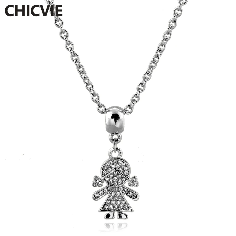 CHICVIE Personality Design Doll Necklaces&Pendants For Women Charm Silver Pendant Jewelry Statement Crystal Necklace SNE190119
CHICVIE Personality Design Doll Necklaces&Pendants For Women Charm Silver Pendant Jewelry Statement Crystal Necklace SNE190119