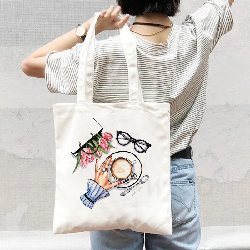 Студенческая Холщовая Сумка-тоут, многоразовый мешок для покупок, тканевые мешки, складной Модный женский саквояж на плечо, дорожные подаро... 
Студенческая Холщовая Сумка-тоут, многоразовый мешок для покупок, тканевые мешки, складной Модный женский саквояж на плечо, дорожные подаро...