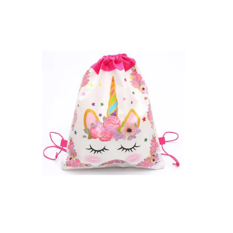 10pcs/lot Unicorn Theme Backpack Happy Birthday Party Non-woven Fabrics Drawstring Gift Bag Baby Shower Decorate Soccer Mochila 
10pcs/lot Unicorn Theme Backpack Happy Birthday Party Non-woven Fabrics Drawstring Gift Bag Baby Shower Decorate Soccer Mochila