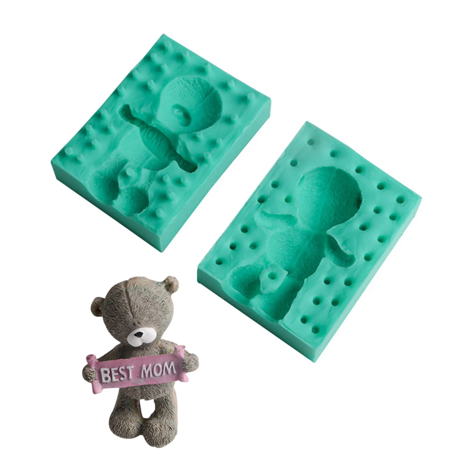 3D Bear Candle Molds Mother Day Birthday Best Mom Silicone Soap Aromatherapy Mold Fondant Cake Decorating Tool Chocolate Mould
3D Bear Candle Molds Mother Day Birthday Best Mom Silicone Soap Aromatherapy Mold Fondant Cake Decorating Tool Chocolate Mould