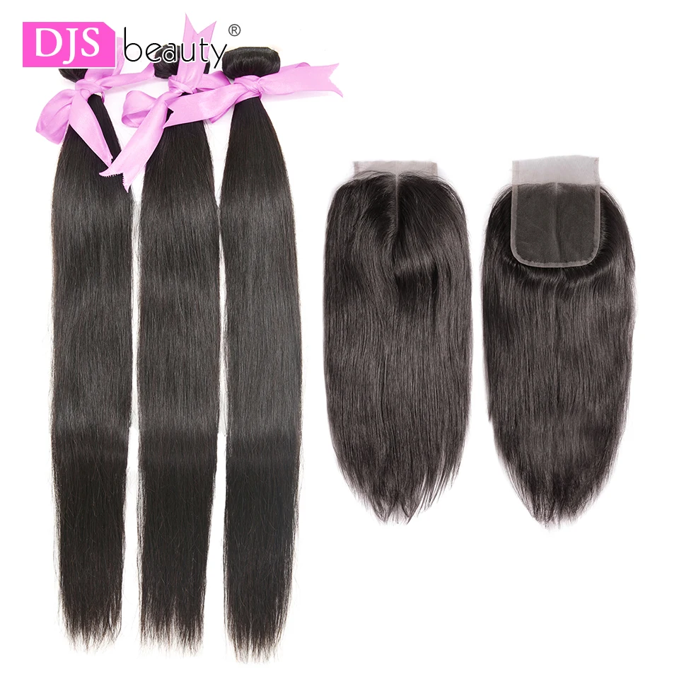Brazilian Straight Hair Bundles With Closure 3PCS Human Hair Bundles With Closure 8-40 "Remy Hair Extensions DJSbeauty
Brazilian Straight Hair Bundles With Closure 3PCS Human Hair Bundles With Closure 8-40 "Remy Hair Extensions DJSbeauty