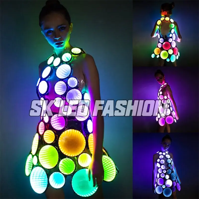 Luminous technology circular skirt out of wine and scenic spot catwalk bar nightclub ds led costume
Luminous technology circular skirt out of wine and scenic spot catwalk bar nightclub ds led costume