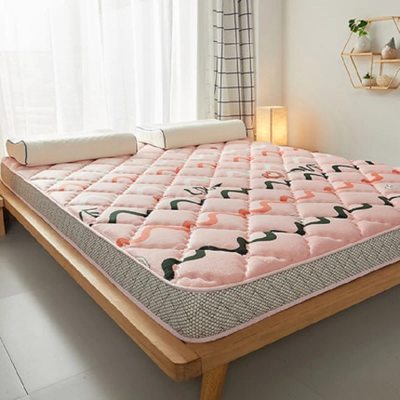 Natural sponge latex mixed filling 9CM Mattress Warm carbon fiber fabric comfortable Tatami King Queen Full Size Student mat
Natural sponge latex mixed filling 9CM Mattress Warm carbon fiber fabric comfortable Tatami King Queen Full Size Student mat