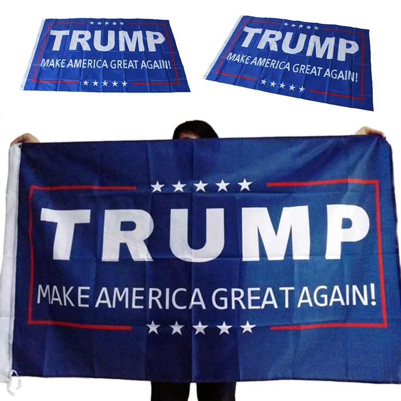 

1Pcs Donald Trump Flag Make America Great Again Donald For President USA 150x90cm