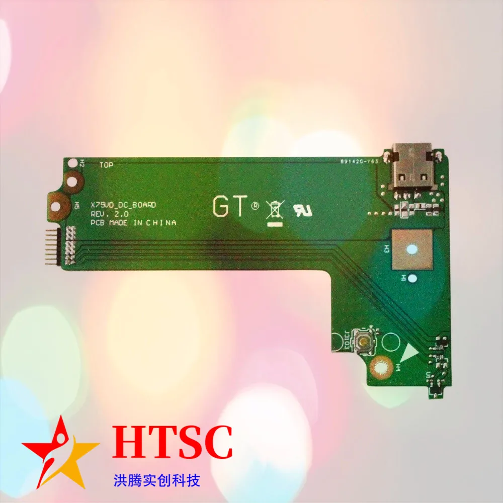 Панель DC Board для Asus X75 X75A X75VD F75VD X75VB X75VC R704VC блок питания постоянного тока 100% ТЕСТ ОК