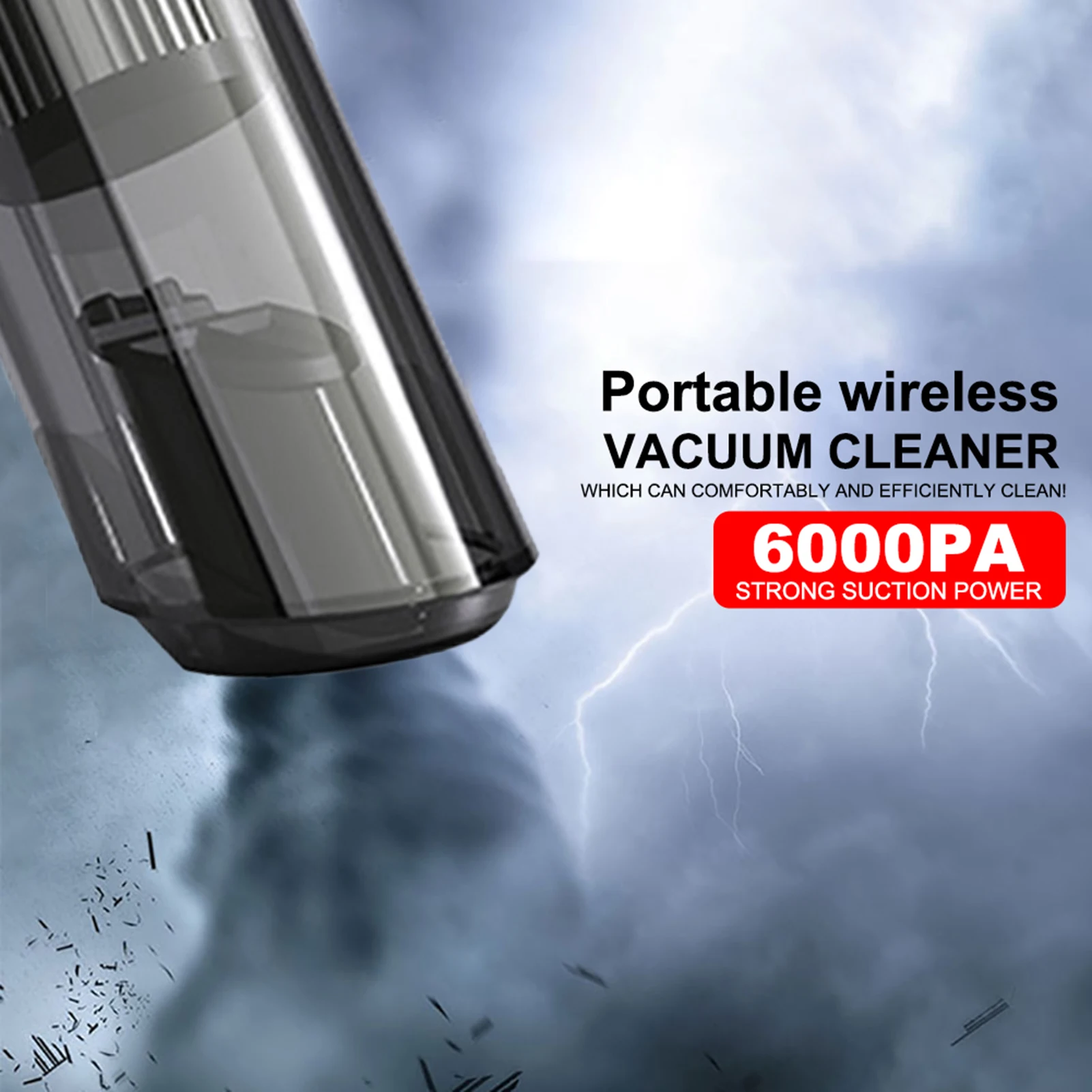 Car Handheld Wireless Vacuum Cleaner High Power Durable Dust Catcher Cyclone Suction For Home Car Dust Catcher Interior Supplies
Car Handheld Wireless Vacuum Cleaner High Power Durable Dust Catcher Cyclone Suction For Home Car Dust Catcher Interior Supplies