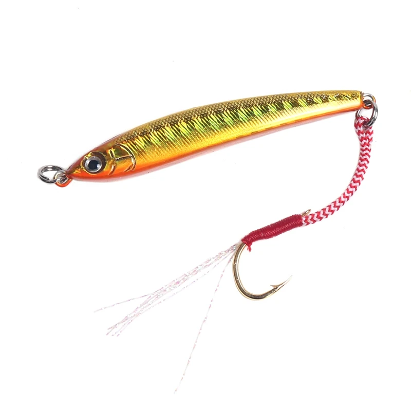 Artificial Bait False Fish Shape Lure Lifelike Casting Sinking Hard Pencil Lure With Single Barbed Fishhook Fishing Accessories
Artificial Bait False Fish Shape Lure Lifelike Casting Sinking Hard Pencil Lure With Single Barbed Fishhook Fishing Accessories