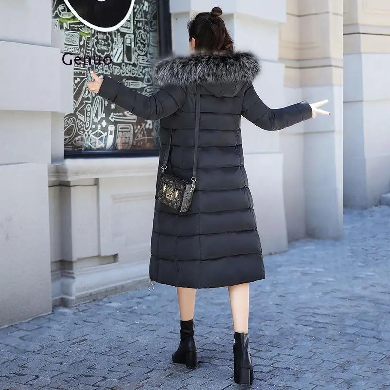 2021 New Winter Jacket Parka Women Coat Big Fur Collar Hooded Overcoat Cotton Padded Warm Thicken Long Coats Parkas Women Jacket
2021 New Winter Jacket Parka Women Coat Big Fur Collar Hooded Overcoat Cotton Padded Warm Thicken Long Coats Parkas Women Jacket