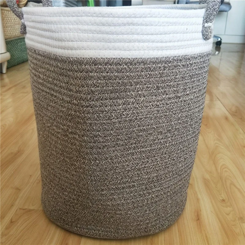 Nordic Cotton Rope Hamper Clothing Storage Basket Toy Debris Storage Basket Bedroom Collapsible Organizer
Nordic Cotton Rope Hamper Clothing Storage Basket Toy Debris Storage Basket Bedroom Collapsible Organizer