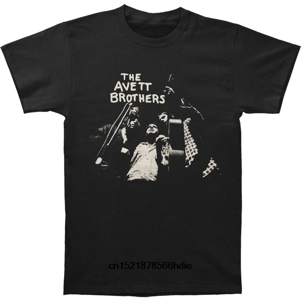 2019 забавная Футболка мужская новинка футболка Avett Brothers Group фото футболка|Мужские