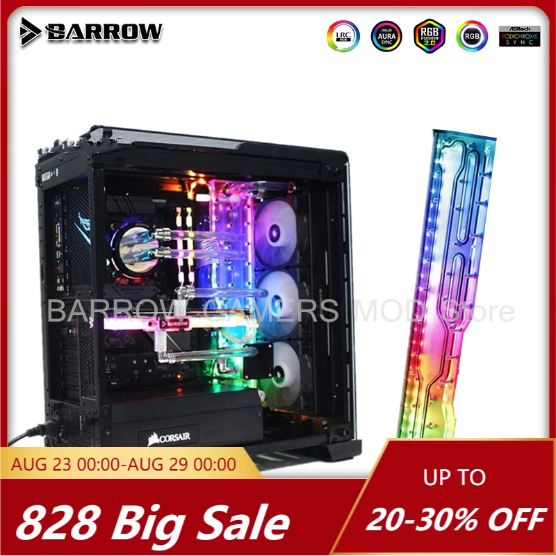 Barrow Distro Plate для CORSAIR 570X/500D чехол дефлектор водной дорожки ПК система жидкого