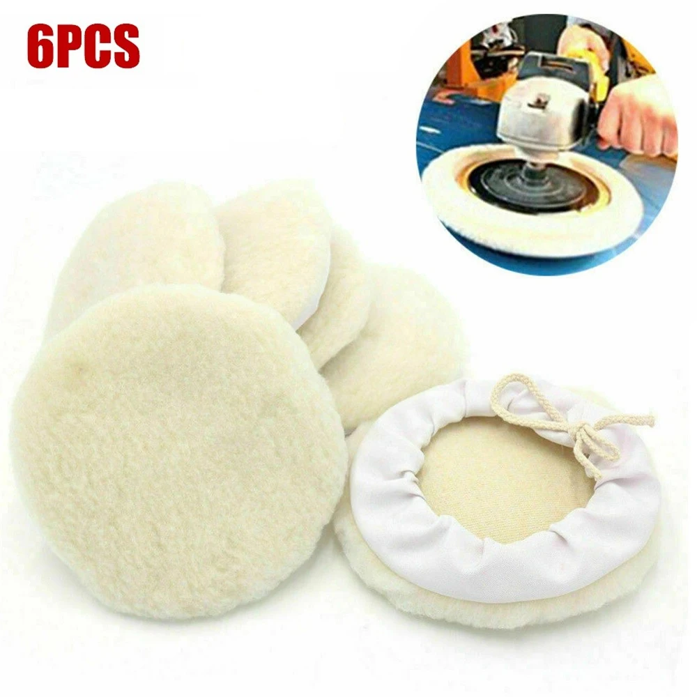 6Pcs 5/6inch Polishing Kit 125/150mm Polishing Pad Car Waxing Sponge Disk Wool Wheel Auto Paint Care Polisher Pads Car Gadget
6Pcs 5/6inch Polishing Kit 125/150mm Polishing Pad Car Waxing Sponge Disk Wool Wheel Auto Paint Care Polisher Pads Car Gadget