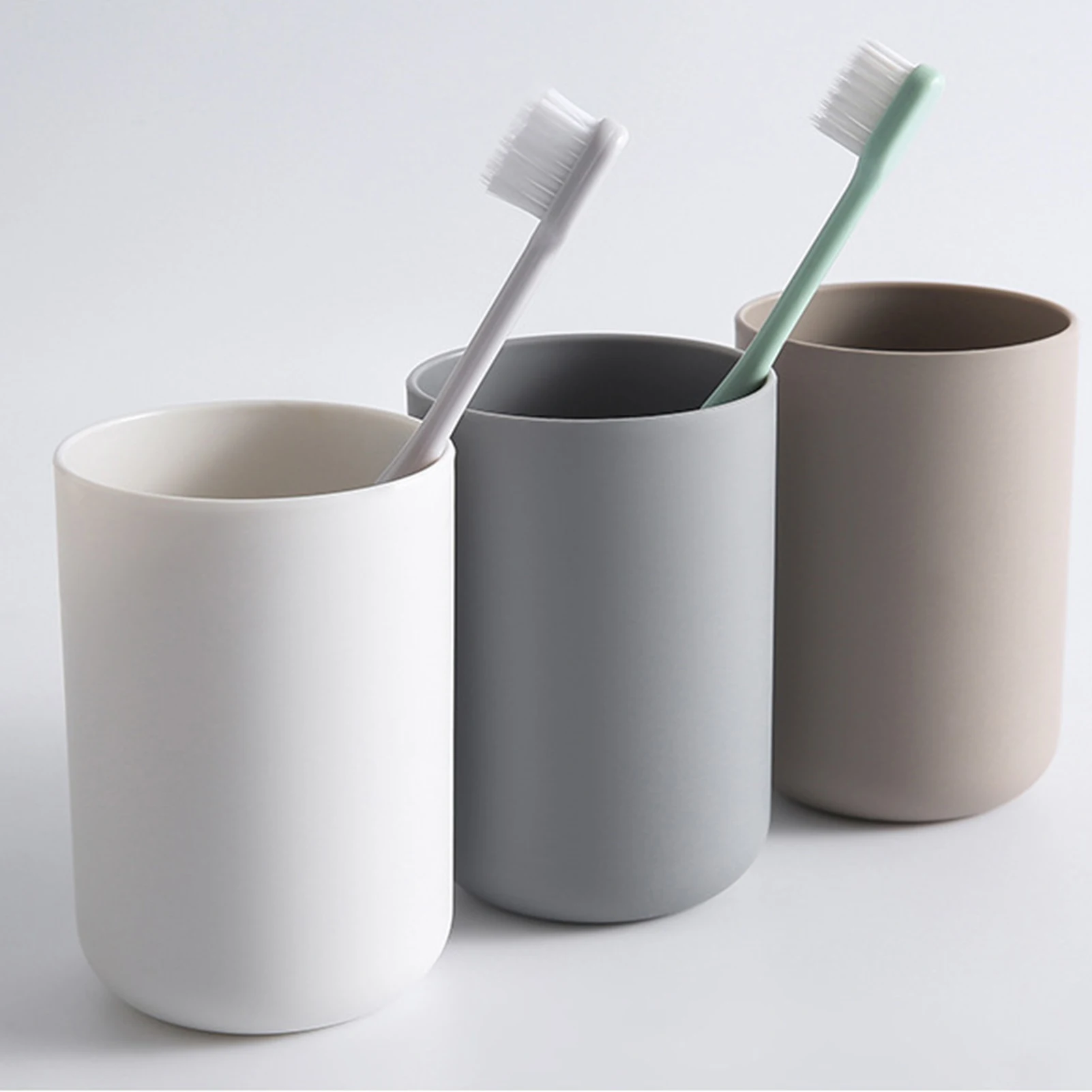 300ml Toothbrush Cup for Bathroom Toothpaste Toothbrush Holder Electric Toothbrush Case Makeup Brush Storage Organizer
300ml Toothbrush Cup for Bathroom Toothpaste Toothbrush Holder Electric Toothbrush Case Makeup Brush Storage Organizer