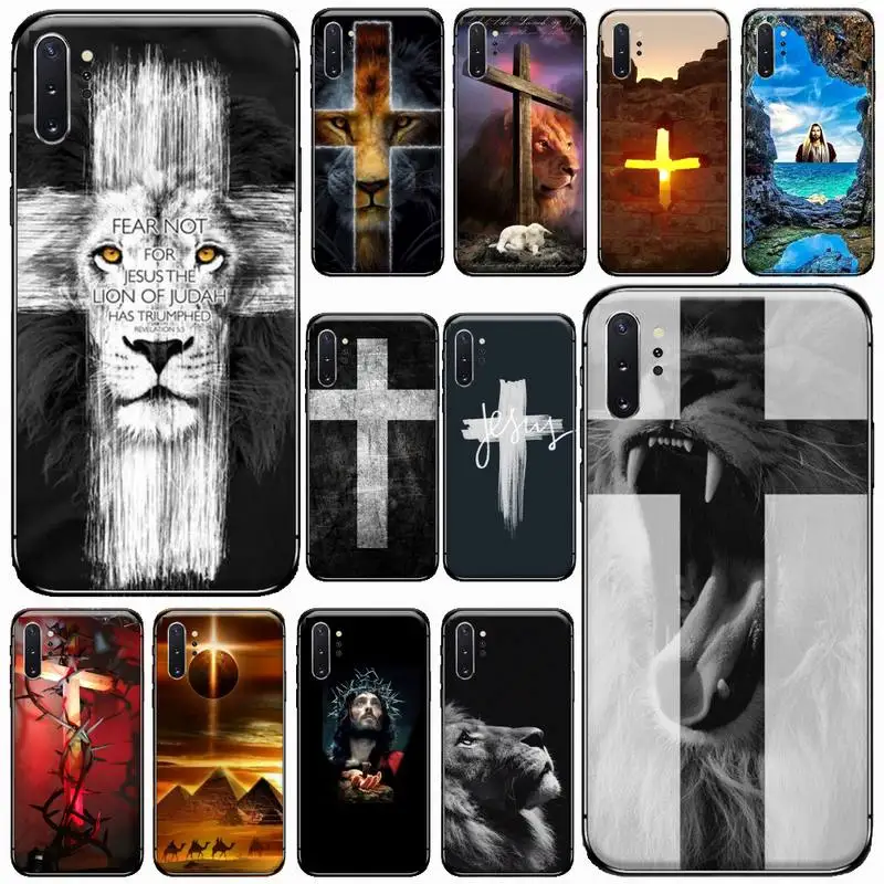 Christ Jesus cross Phone Case For Samsung Galaxy S8 S9 S10 Plus S10E Note 3 4 5 6 7 8 9 10 Pro Lite cover
Christ Jesus cross Phone Case For Samsung Galaxy S8 S9 S10 Plus S10E Note 3 4 5 6 7 8 9 10 Pro Lite cover