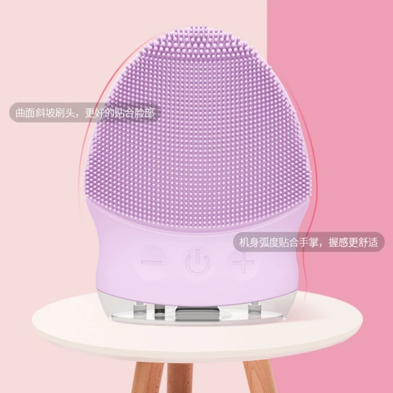 HOT-Electric Facial Cleansing Brush Heating Electric Silicone Deep Pore Cleansing Brush Tool Massager
HOT-Electric Facial Cleansing Brush Heating Electric Silicone Deep Pore Cleansing Brush Tool Massager
