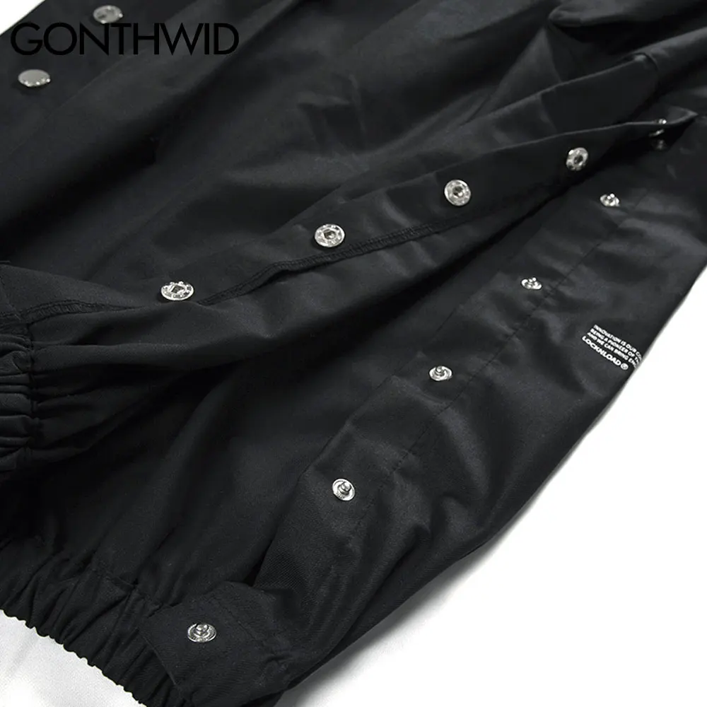 GONTHWID Mulit Silver Buckle Cargo Joggers Pants Belt Pocket Harem Pants Streetweat Men Hip Hop Casual Harajuku Baggy Trousers
GONTHWID Mulit Silver Buckle Cargo Joggers Pants Belt Pocket Harem Pants Streetweat Men Hip Hop Casual Harajuku Baggy Trousers