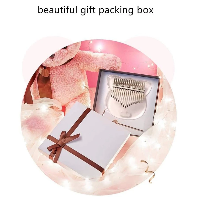 17 Key Crystal Kalimba Acrylic Thumb Piano Mbira Transparent Musical Instrument with Tuner Hammer and Handbag
17 Key Crystal Kalimba Acrylic Thumb Piano Mbira Transparent Musical Instrument with Tuner Hammer and Handbag