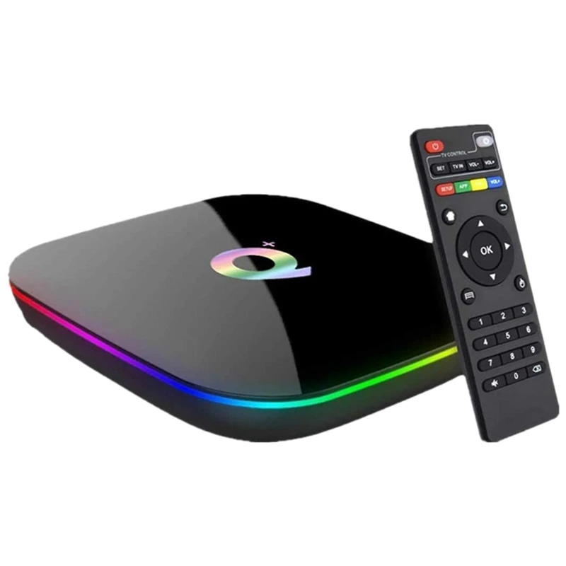 QPLUS STB Мини ТВ приставка H6 Android 9 0 12 Гб 36 64 Q plusQ Wifi 6k HD сетевая Смарт