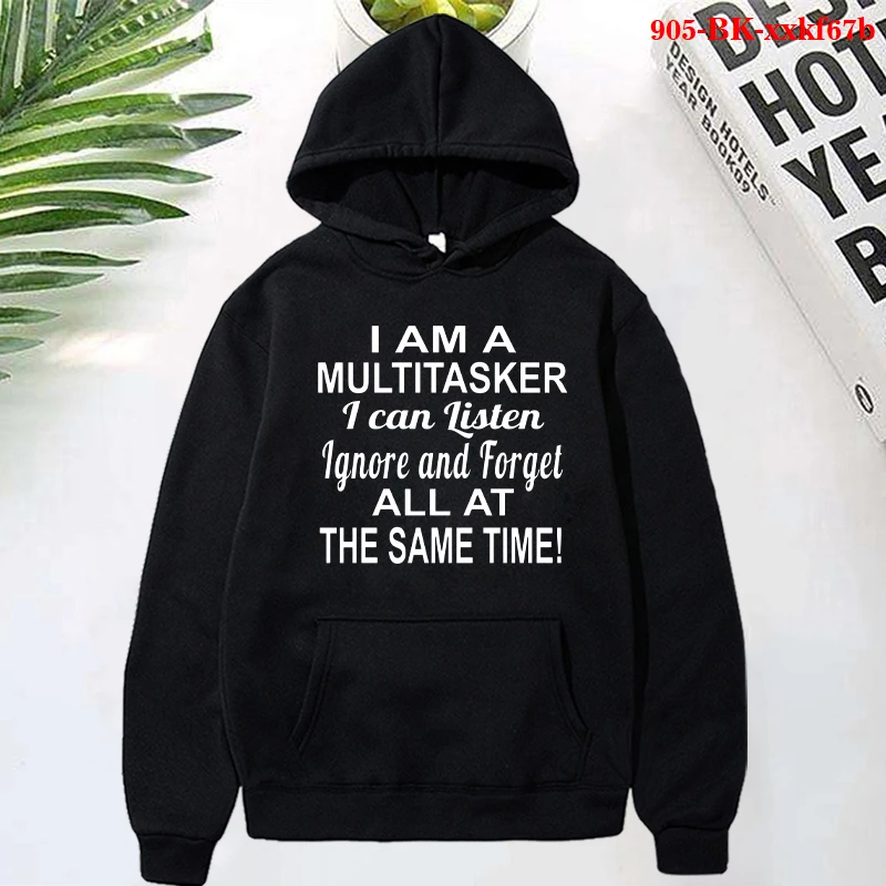 Oversized Women and Men Hoodies Women Pullovers Hoodies Sweatshirts I Am A Multitasker Print Hoody Plus Size Streetwear Clothes
Oversized Women and Men Hoodies Women Pullovers Hoodies Sweatshirts I Am A Multitasker Print Hoody Plus Size Streetwear Clothes