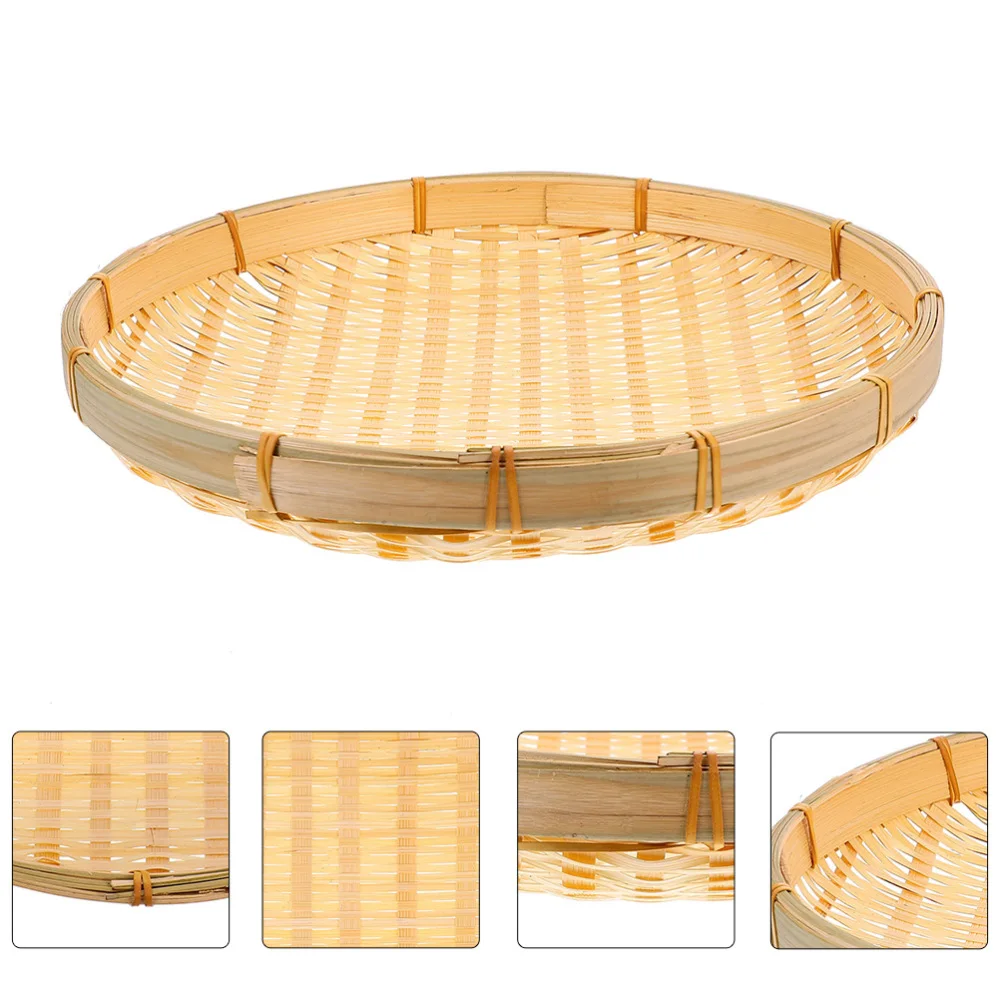 1Pc Bamboo Sieve Draining Basket for Rice Washing and Items Storage (Assorted Color)
1Pc Bamboo Sieve Draining Basket for Rice Washing and Items Storage (Assorted Color)