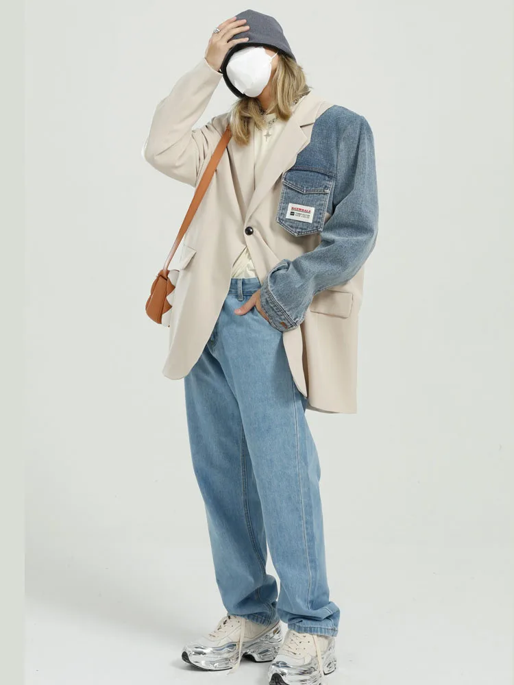 Men Korea Style Vintage Loose Casual Solid Color Straight Jeans Denim Pants Male Streetwear Fashion Hip Hop Retro Denim Trousers
Men Korea Style Vintage Loose Casual Solid Color Straight Jeans Denim Pants Male Streetwear Fashion Hip Hop Retro Denim Trousers