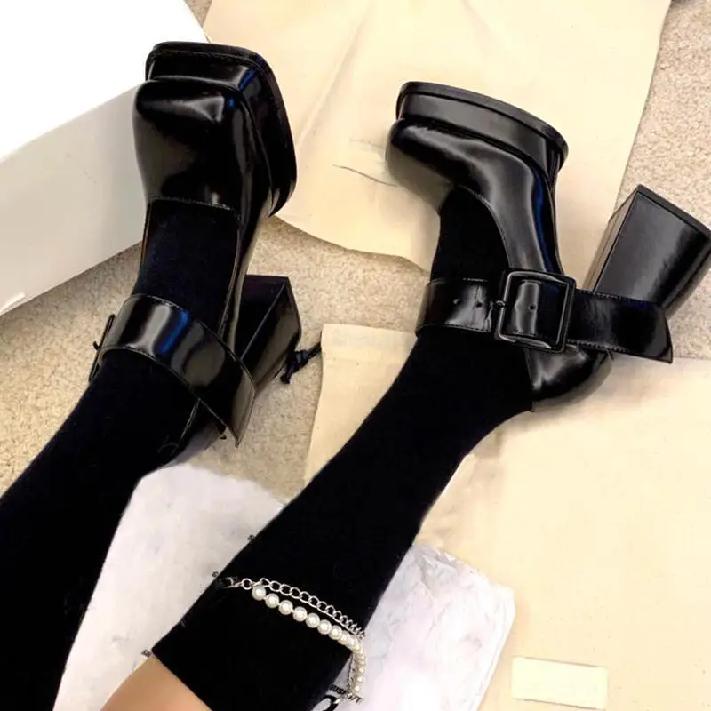 Womens Platform Heels Lolita Shoes Shoes for Wedding Women Colorful Ladies High Heels Sexy Patent Leather Black Zapatos De Mujer
Womens Platform Heels Lolita Shoes Shoes for Wedding Women Colorful Ladies High Heels Sexy Patent Leather Black Zapatos De Mujer