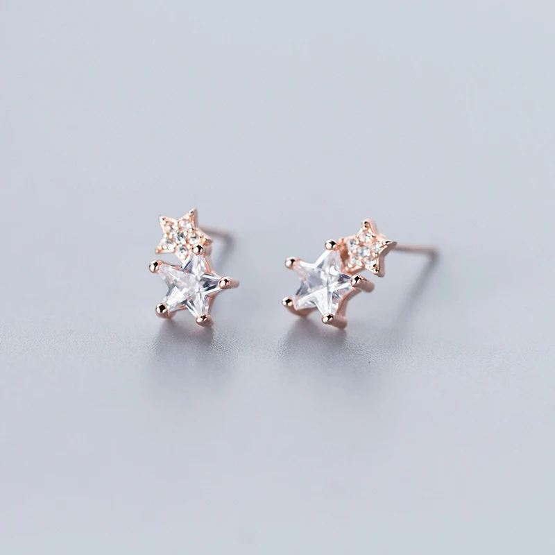 COLUSIWEI Authentic 925 Sterling Silver shinty Little Star Stud Earrings for Female Hypoallergenic Stud Jewelry for Girl Gifts
COLUSIWEI Authentic 925 Sterling Silver shinty Little Star Stud Earrings for Female Hypoallergenic Stud Jewelry for Girl Gifts