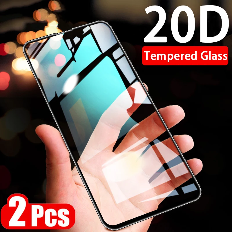 Закаленное стекло для OPPO RealMe X50T X3 6S C3S X50 XT Q C2 C1 1 C Lite F5 2 шт. | Мобильные телефоны и