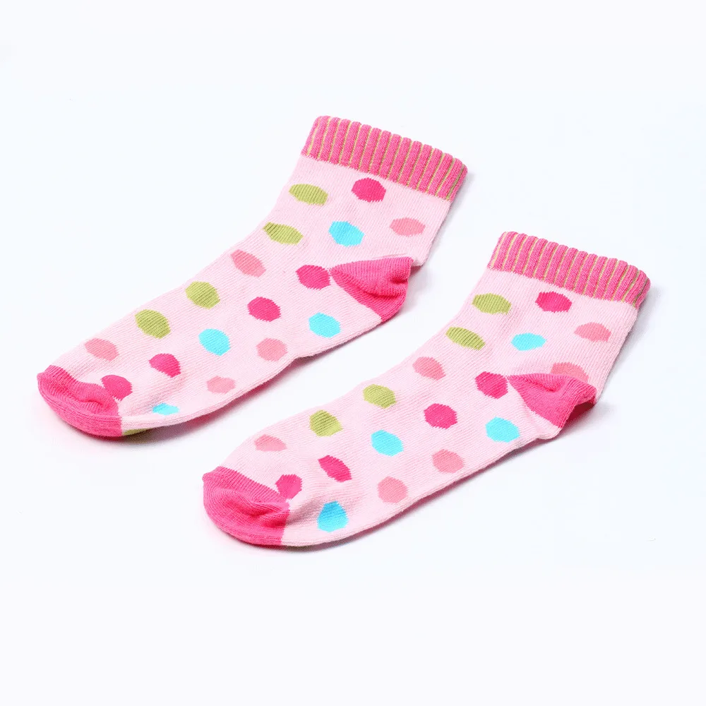 MAYA STEPAN/1 пара хлопковые весенне-осенние детские носки для маленьких девочек