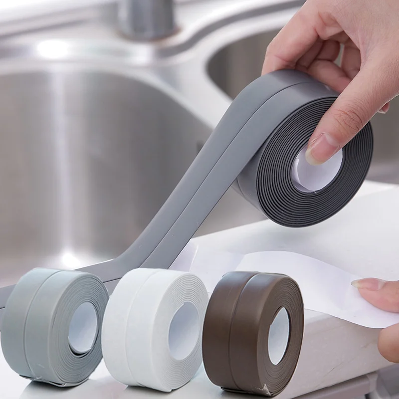 Bathroom Shower Sink Bath Sealing Strip Tape White PVC Self adhesive Waterproof Wall Sticker for Bathroom Kitchen toilets
Bathroom Shower Sink Bath Sealing Strip Tape White PVC Self adhesive Waterproof Wall Sticker for Bathroom Kitchen toilets