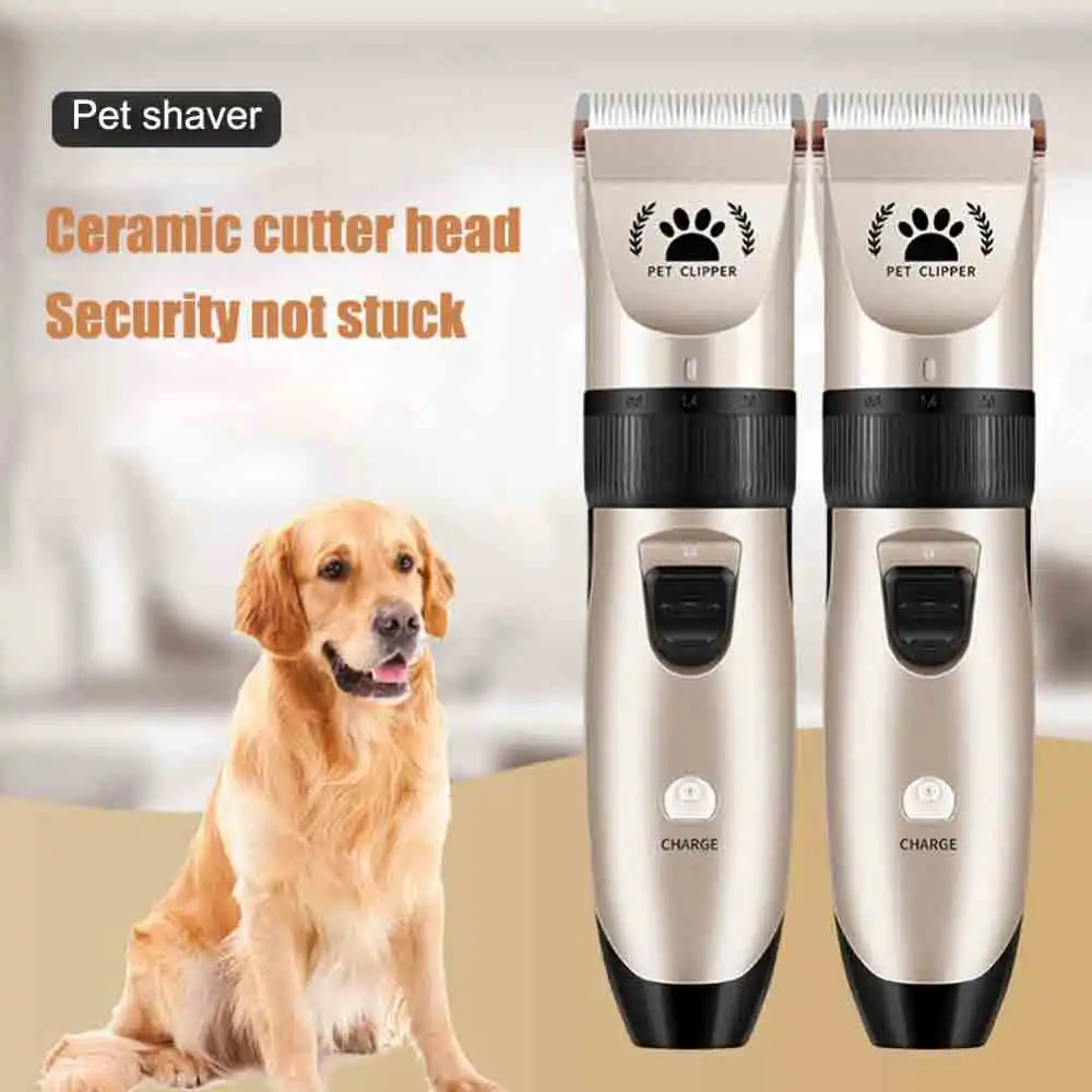 Electric Pet Dog Grooming Clippers Cordless Pet Hair Shaver Grooming Trimmer Kit
Electric Pet Dog Grooming Clippers Cordless Pet Hair Shaver Grooming Trimmer Kit