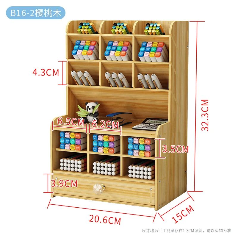 Pen Holder Wooden Desktop Pencil Organizer Office Stationary Storage Box School Desk Stand Case Makeup Rangement Home Organiser
Pen Holder Wooden Desktop Pencil Organizer Office Stationary Storage Box School Desk Stand Case Makeup Rangement Home Organiser
