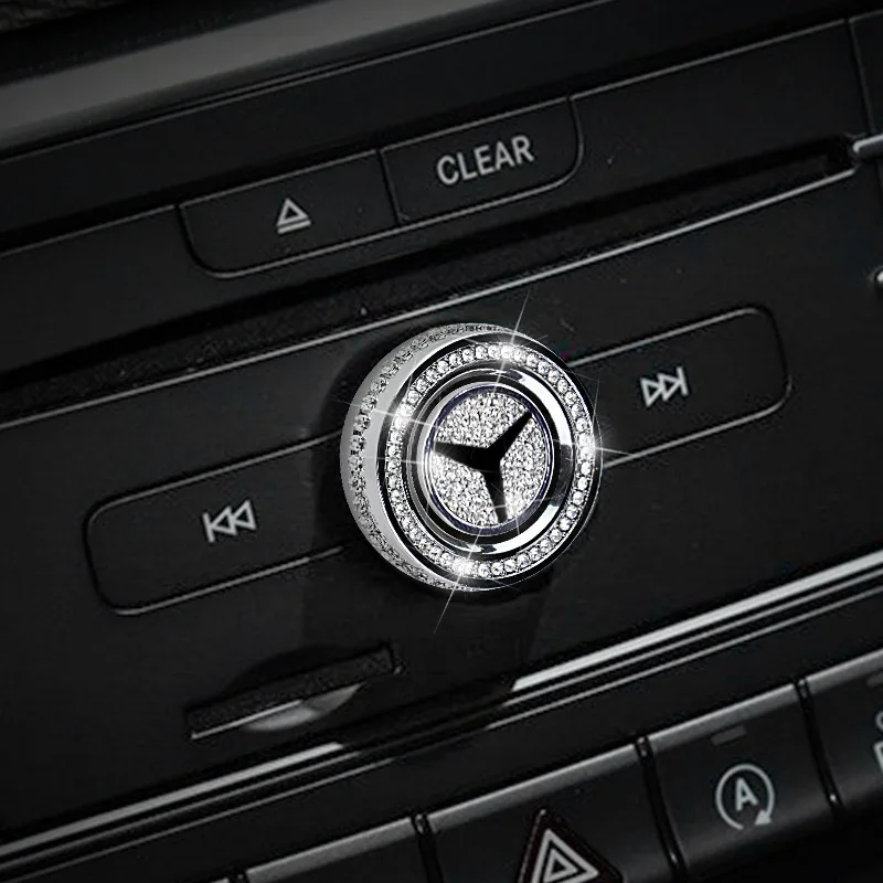 ZOGO for Mercedes Benz Car Accessory Bling Crystal Interior Multimedia Volume Audio knobs A B C E CLA GLA ML GL GLS Class Silver
ZOGO for Mercedes Benz Car Accessory Bling Crystal Interior Multimedia Volume Audio knobs A B C E CLA GLA ML GL GLS Class Silver