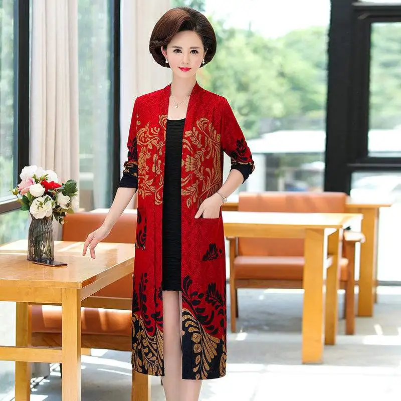 new Plus Size 5XL Floral Printed Women Cardigan Sweater 2020 Spring Autumn Vintage Knitted Sweater Female Thick Coat S-5XL
new Plus Size 5XL Floral Printed Women Cardigan Sweater 2020 Spring Autumn Vintage Knitted Sweater Female Thick Coat S-5XL