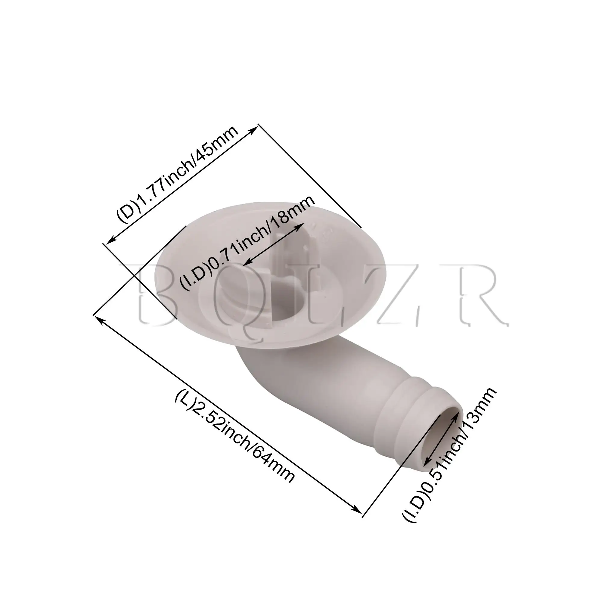 BQLZR 5 x AC Drain Exhaust Pipe Connector Elbow Fitting w/ Ring 17mm Interface
BQLZR 5 x AC Drain Exhaust Pipe Connector Elbow Fitting w/ Ring 17mm Interface