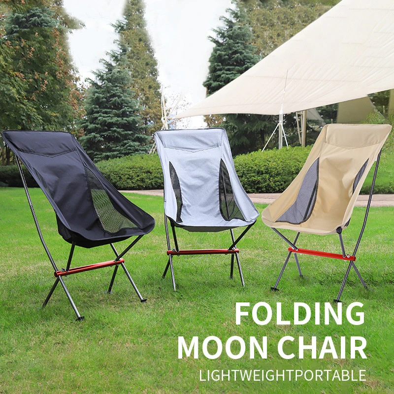 Outdoor Chair Fishing Folding Moon Chair Recliner Camping Travel Portable Rocking Chair Aluminum Alloy Ultralight Garden Lounger
Outdoor Chair Fishing Folding Moon Chair Recliner Camping Travel Portable Rocking Chair Aluminum Alloy Ultralight Garden Lounger