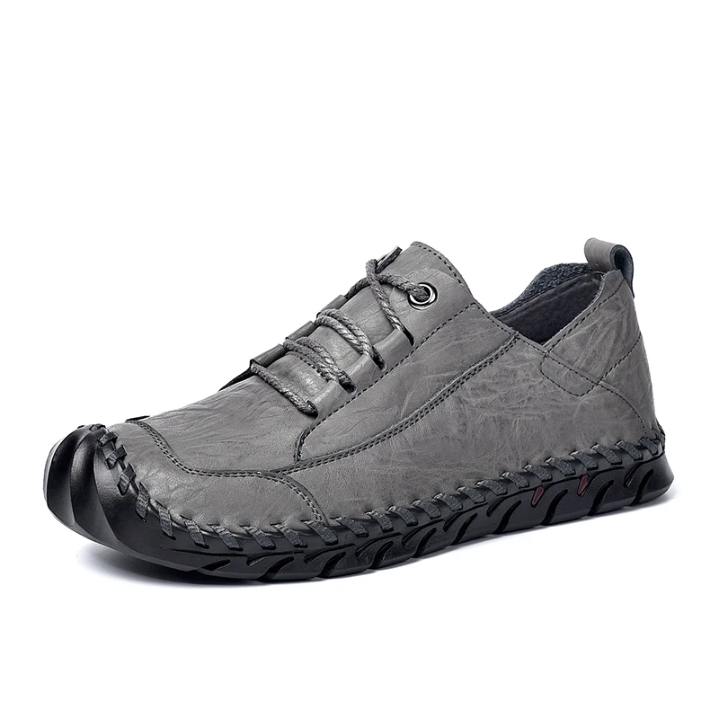Spring Autumn Fashion Men's Outdoor Casual Shoes Loafers Lace-up Genuine Leather Handmade Luxury Brand Men Shoes Moccasins
Spring Autumn Fashion Men's Outdoor Casual Shoes Loafers Lace-up Genuine Leather Handmade Luxury Brand Men Shoes Moccasins