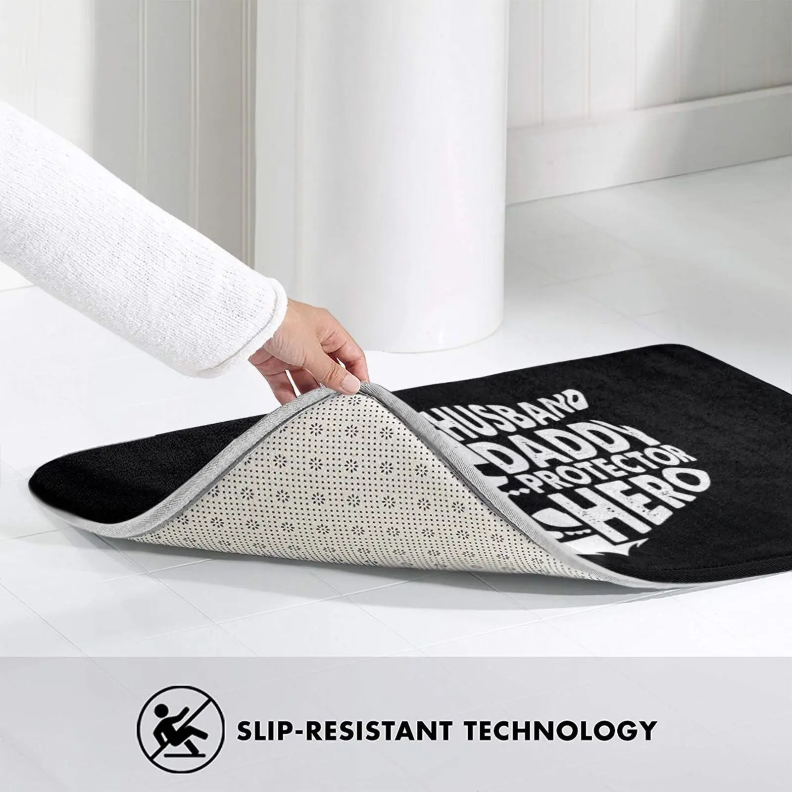Happy Father's Day - Husband , Daddy , Protector , Hero Carpet Mat Rug Cushion Soft Non - Slip Father Dad Holiday Hero
Happy Father's Day - Husband , Daddy , Protector , Hero Carpet Mat Rug Cushion Soft Non - Slip Father Dad Holiday Hero