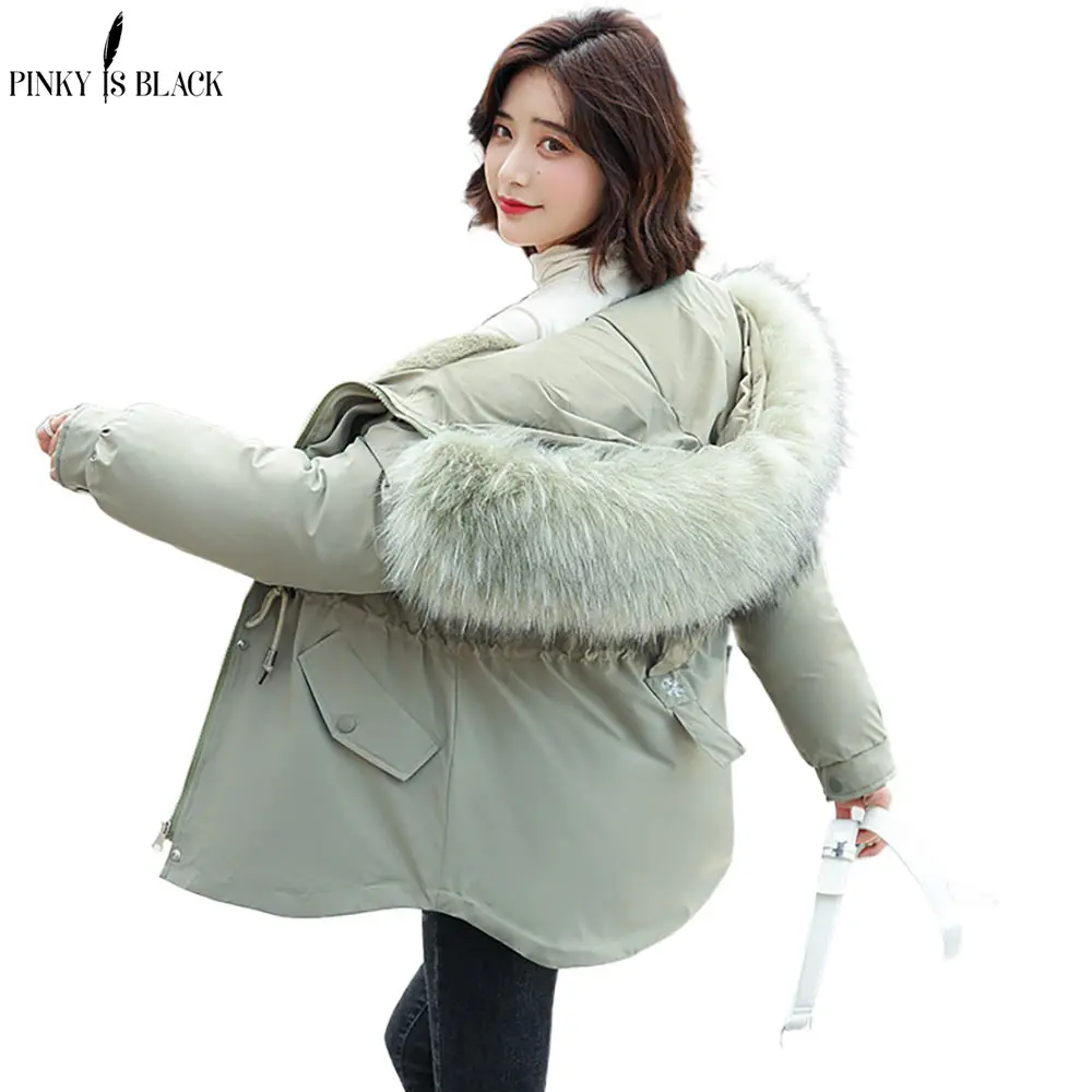 PinkyIsBlack New Cotton Thick Warm Winter Jacket Coat Women Casual Short Parkas Winter Clothes Fur Lining Hooded Parkas Coats
PinkyIsBlack New Cotton Thick Warm Winter Jacket Coat Women Casual Short Parkas Winter Clothes Fur Lining Hooded Parkas Coats