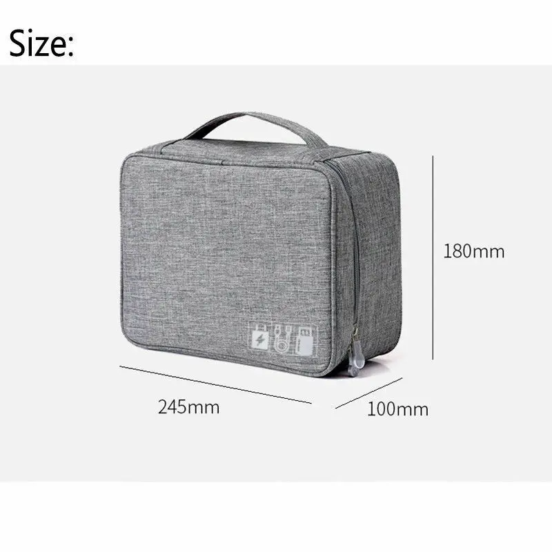 Waterproof Travel Storage Bag Portable Electronics Digital USB Earphone Charger Data Cable Organizer Cosmetic Pouch Case Travel
Waterproof Travel Storage Bag Portable Electronics Digital USB Earphone Charger Data Cable Organizer Cosmetic Pouch Case Travel